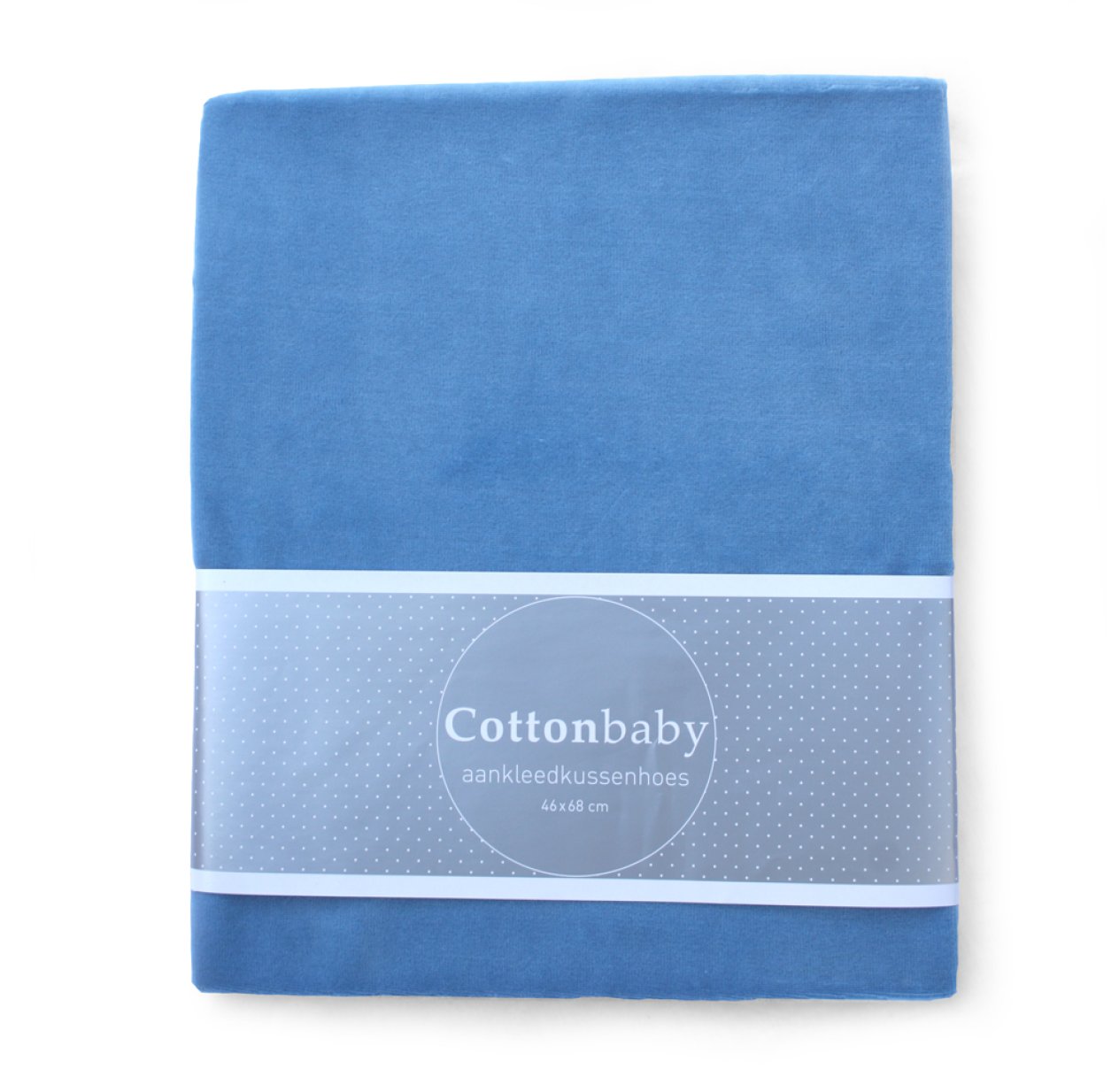 Housse de matelas à langer en velours, bleu
